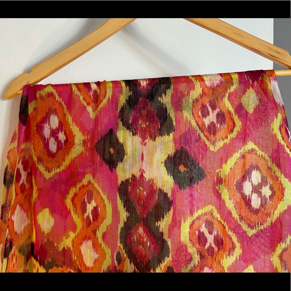 Colorful shawl/scarf - Picture 2 of 6
